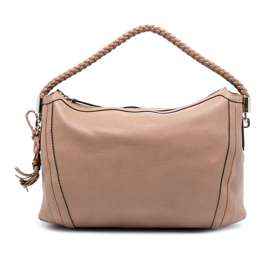 Medium Pebbled Calfskin Bella Shoulder Bag - Image 1
