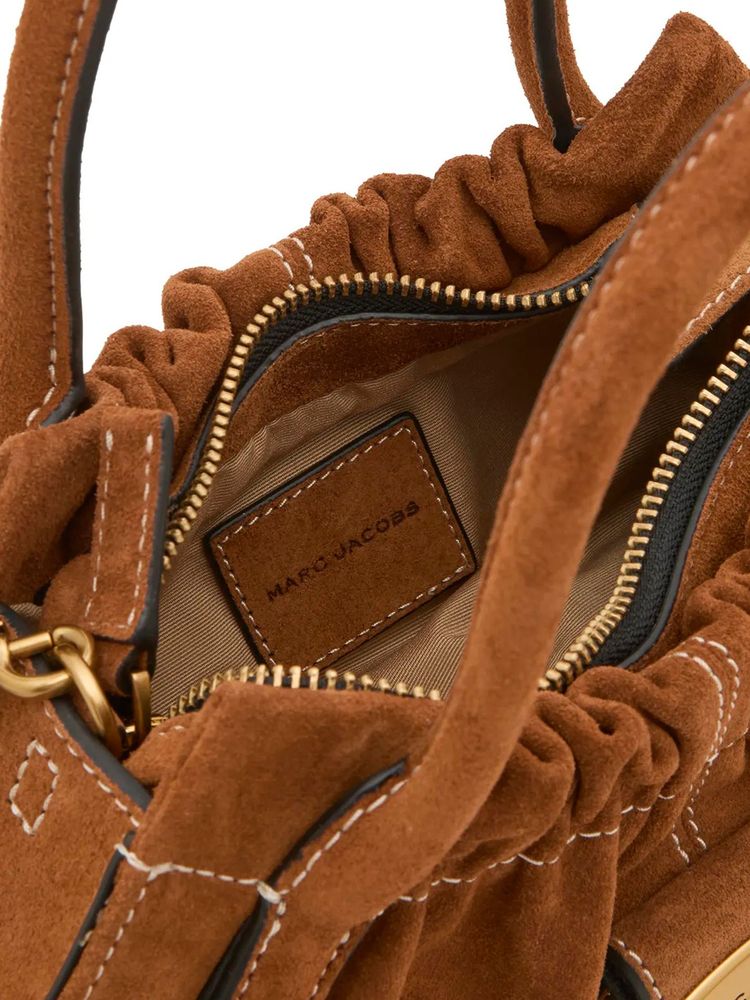Marc Jacobs Christina Shoulder Bag — Copper Suede