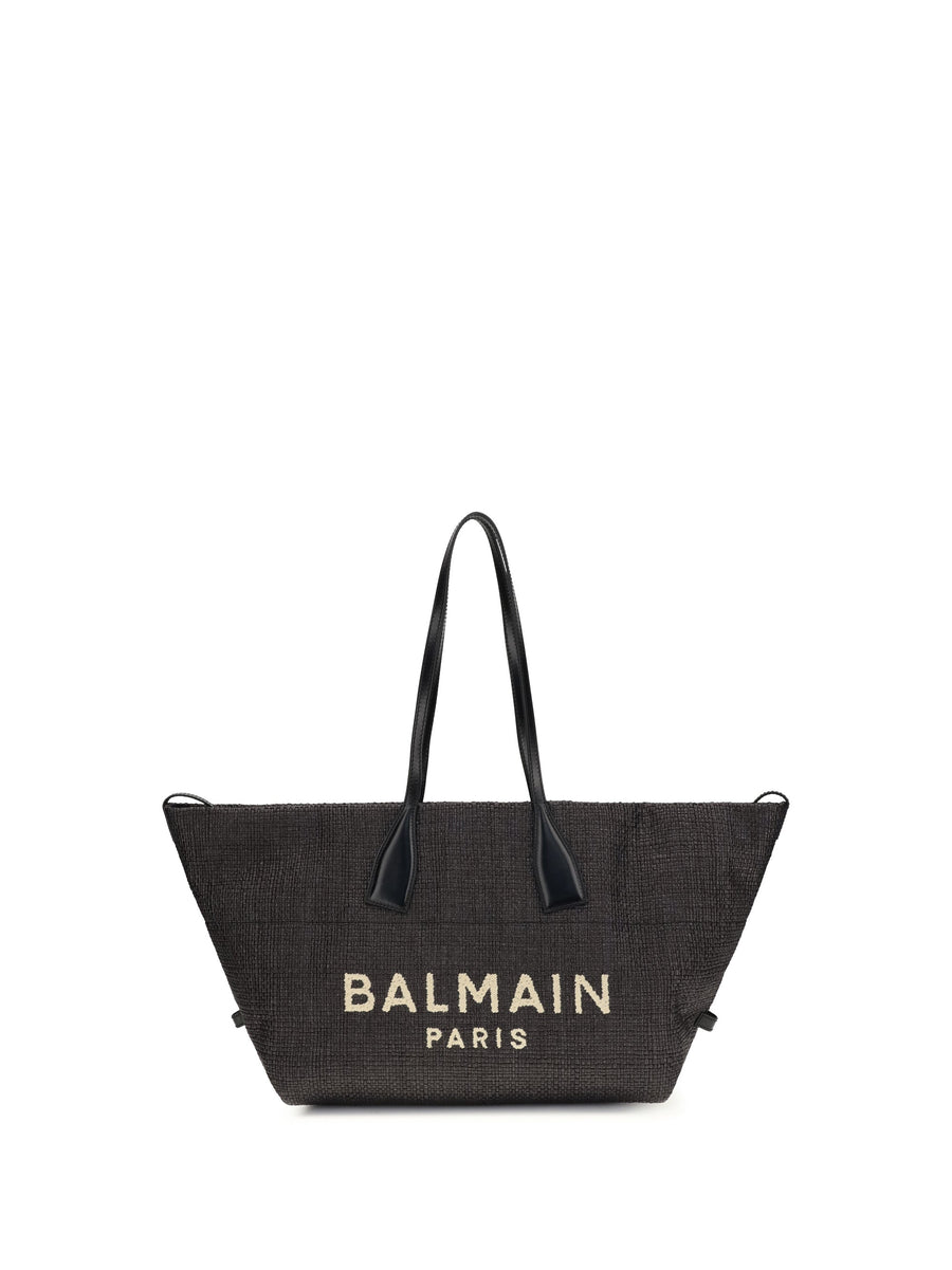 Balmain Track Shoulder Bag — Black