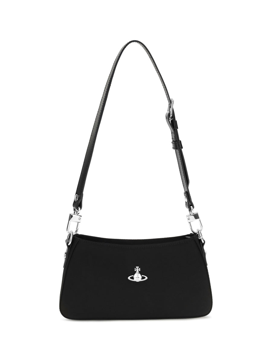 Vivienne Westwood Tasha Shoulder Bag — Black Polyester