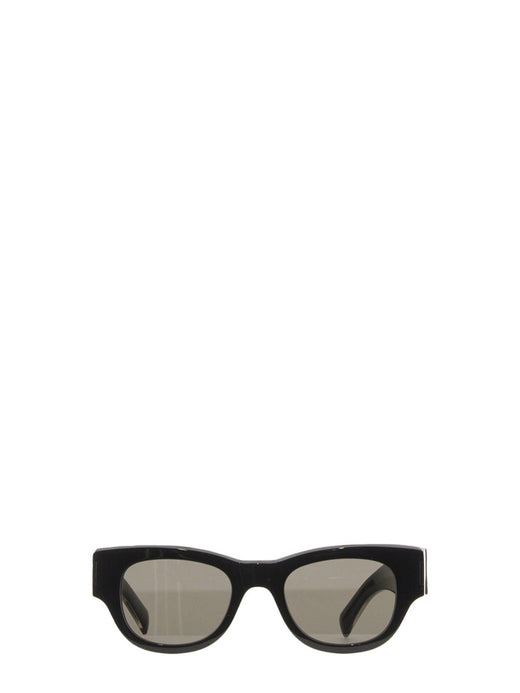 Saint Laurent 736433_y99561033 Aviator Frame Sunglasses — Black Nylon