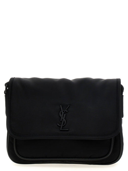 Saint Laurent Crossbody Bag — Black Nylon