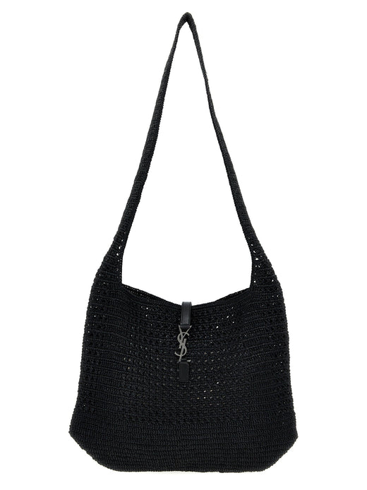 Saint Laurent Le 5 À 7 Midi Shoulder Bag — Black