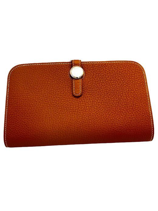 Hermes Dogon Waist Leather Brown Bag