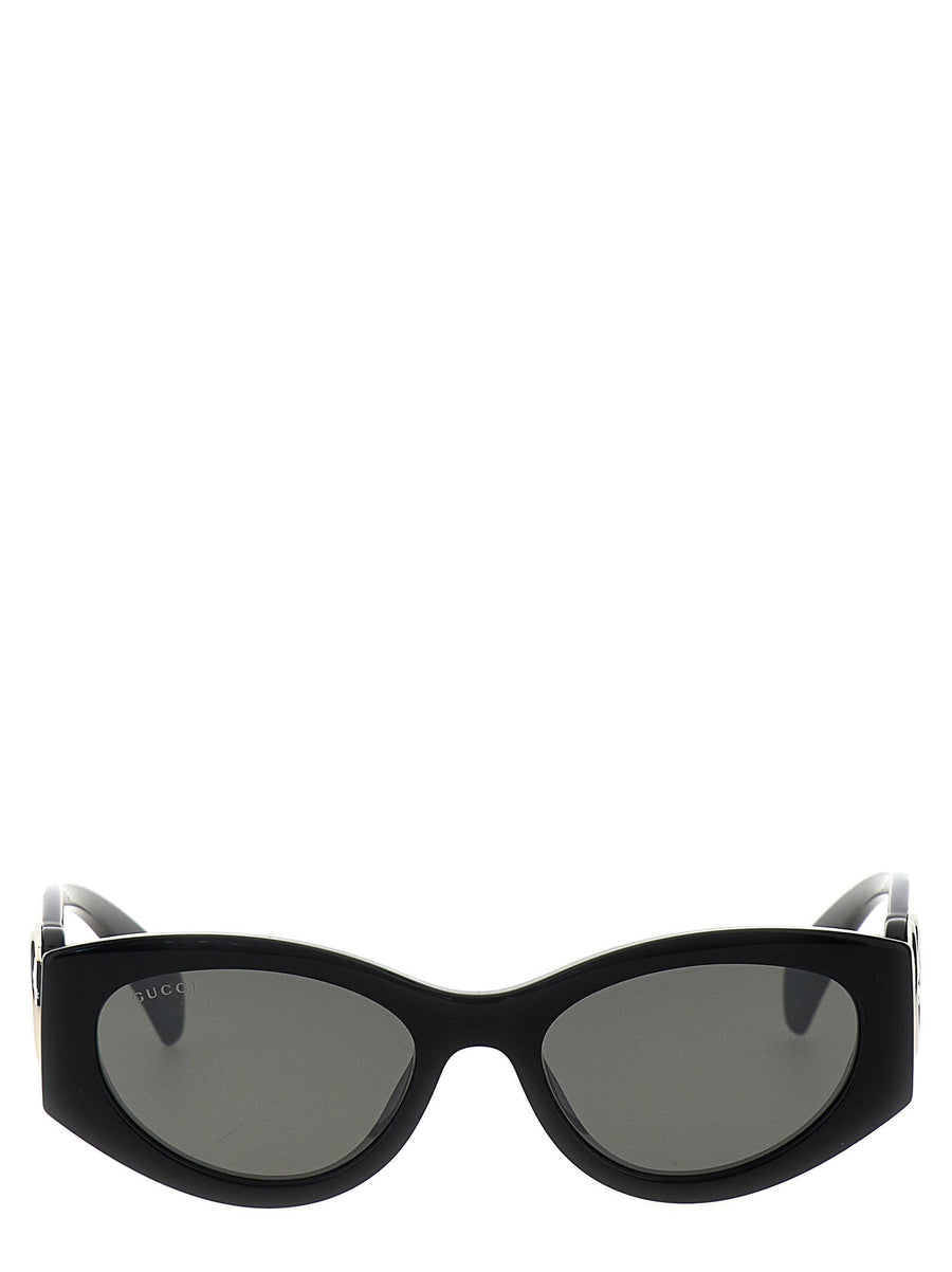 Gucci Cat Eye Sunglasses — Black