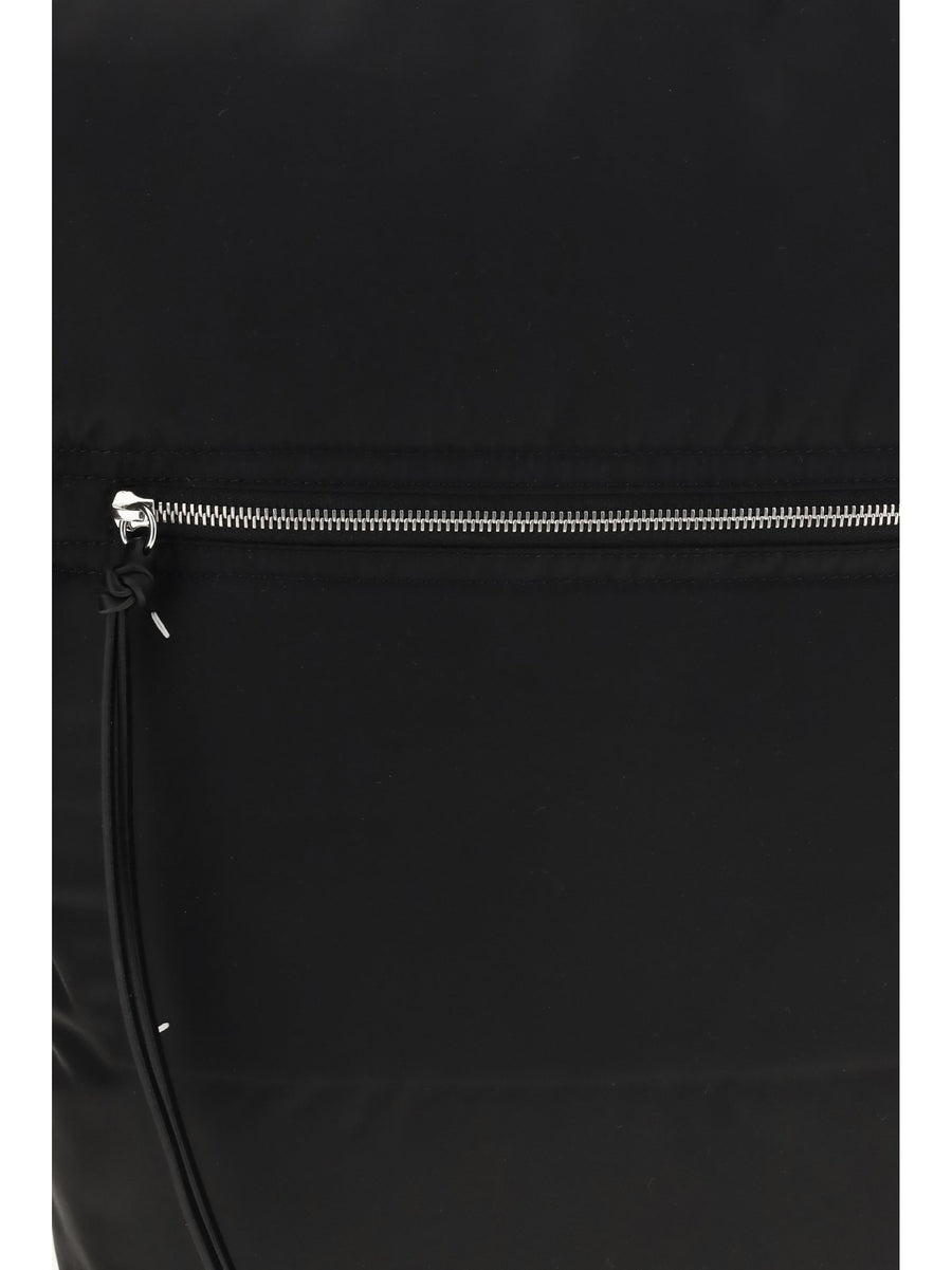 Maison Margiela Zip Line Backpack — Black Polyamide