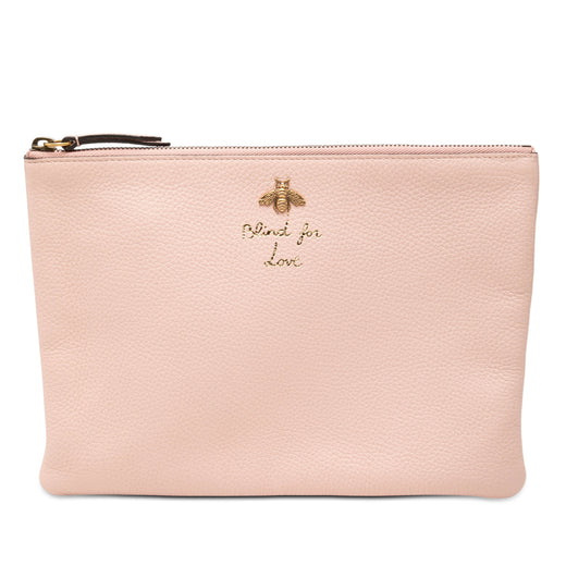 Leather Blind For Love Clutch - Image 1