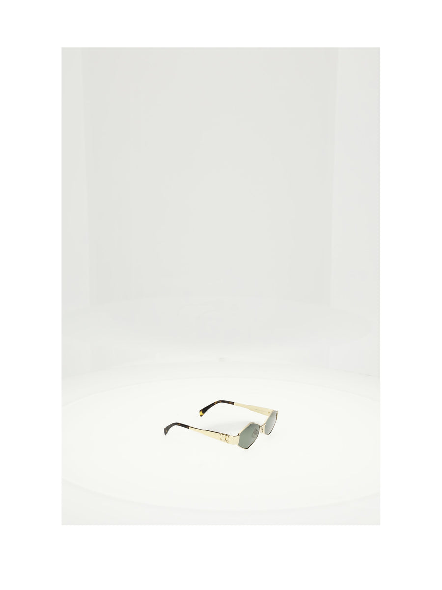 Celine 4s254cmlb Sunglasses — Gold Metal
