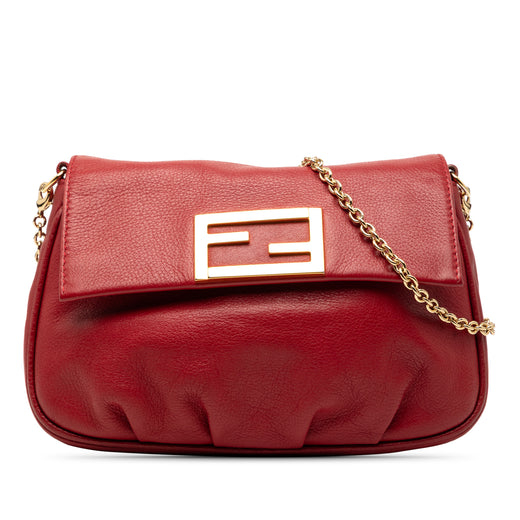 Leather Fendista Pochette Crossbody - Image 1