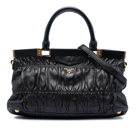 Nappa Gaufre Satchel - Image 1