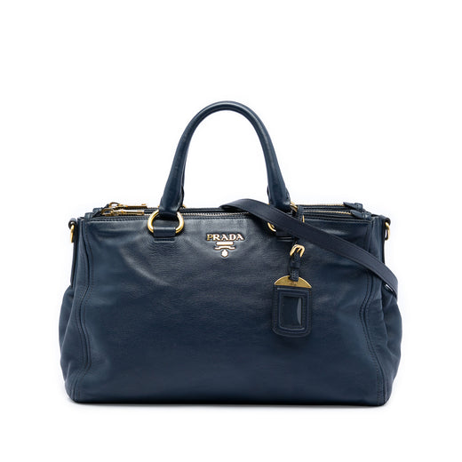 Soft Calf Double Zip Convertible Tote - Image 1