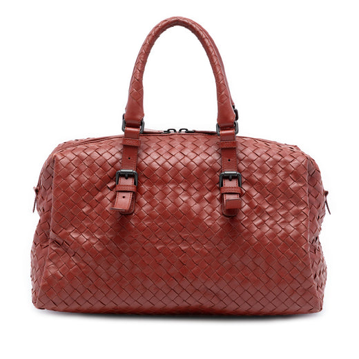 Nappa Intrecciato Boston Bag - Image 1