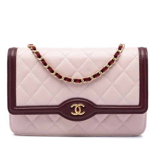 Mini Quilted Lambskin Two Tone Day Flap - Image 1