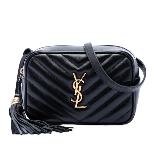 Mini Matelasse Calfskin Monogram Lou Tassel Camera Bag - Image 1