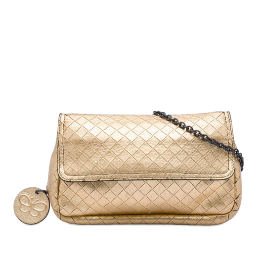 Nappa Intrecciomirage Chain Flap Crossbody - Image 1