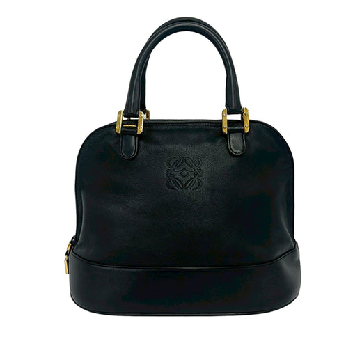 Leather Anagram Dome Satchel - Image 1