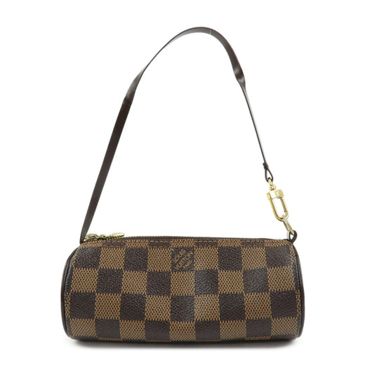 Louis Vuitton Papillon Pochette Damier Brown Canvas Bag