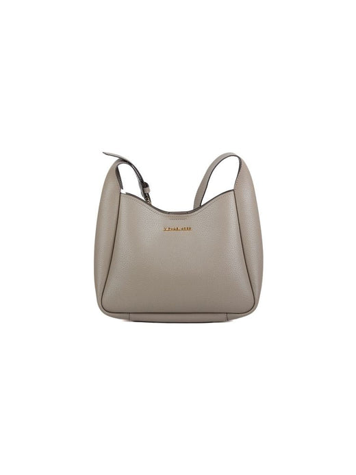 Michael Kors Pebbled Leather Shoulder Bag — Beige