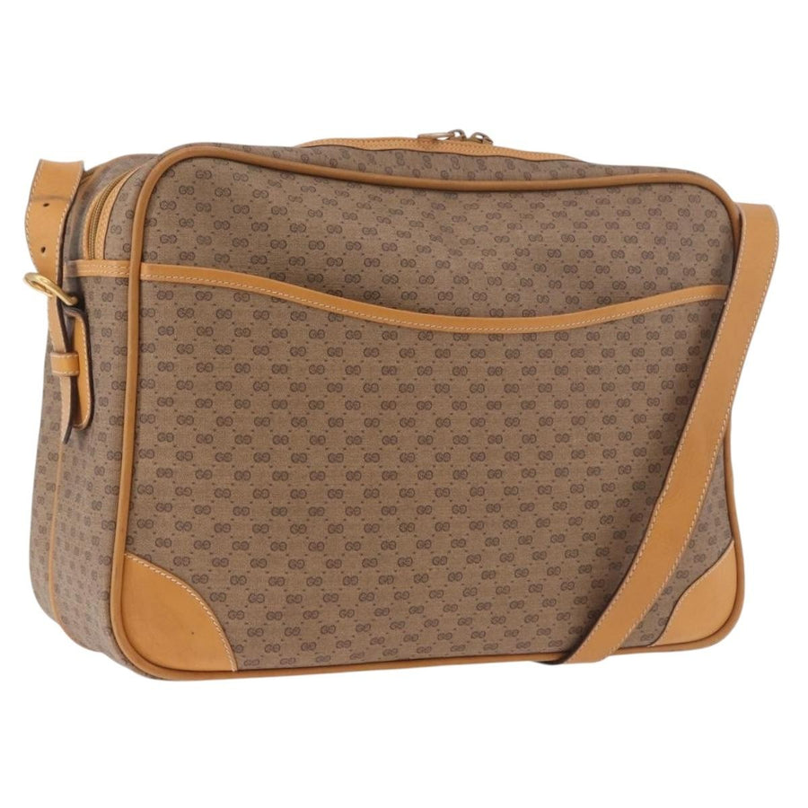 Gucci Micro Gg Canvas Beige Bag