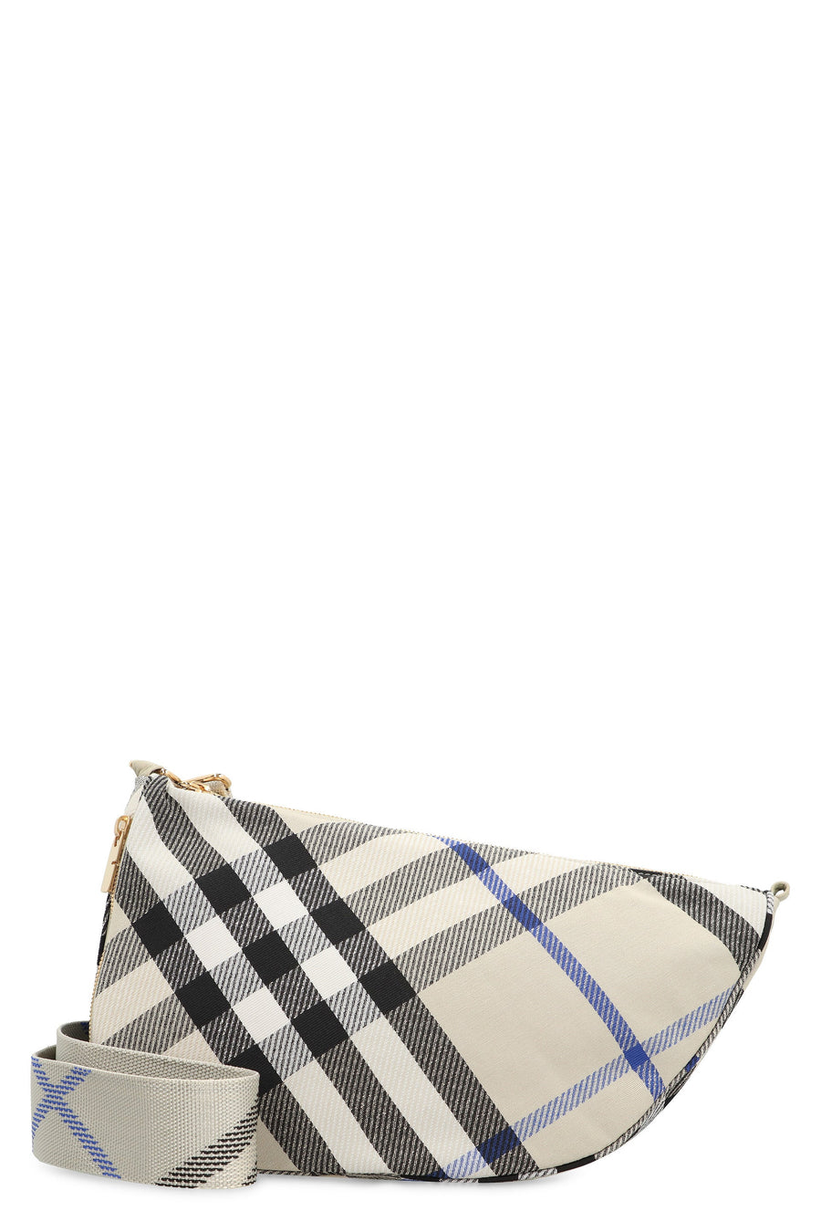 Burberry Shield Shoulder Bag — Beige Lamb; Lining: Polyester