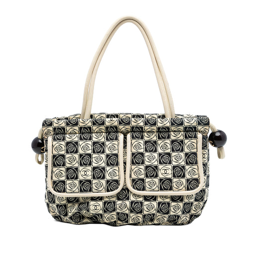 Camellia Canvas Coco Ball Tote - Image 1