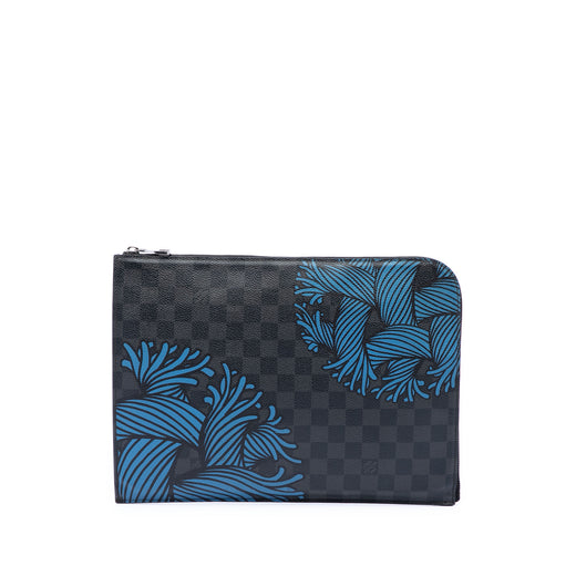 Christopher Nemeth Damier Graphite Pochette Jour GM - Image 1