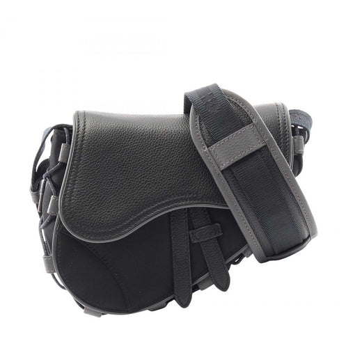 Sacai Mini Nylon and Leather Saddle Crossbody - Image 1