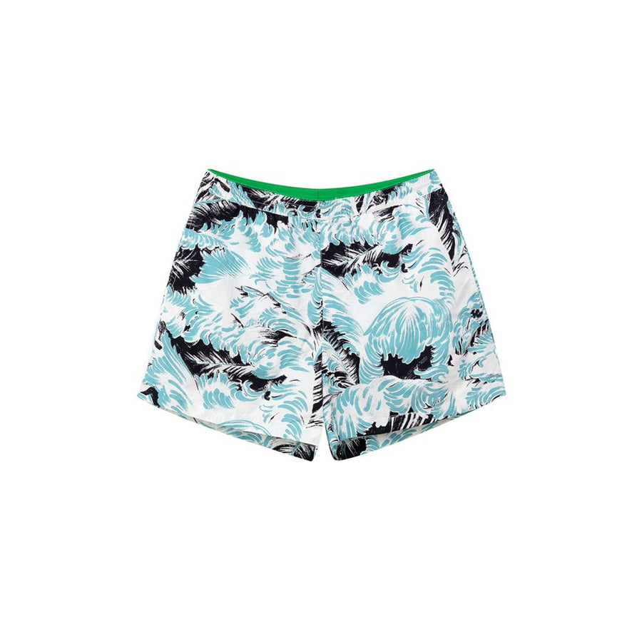 White Polyamide Swim Shorts
