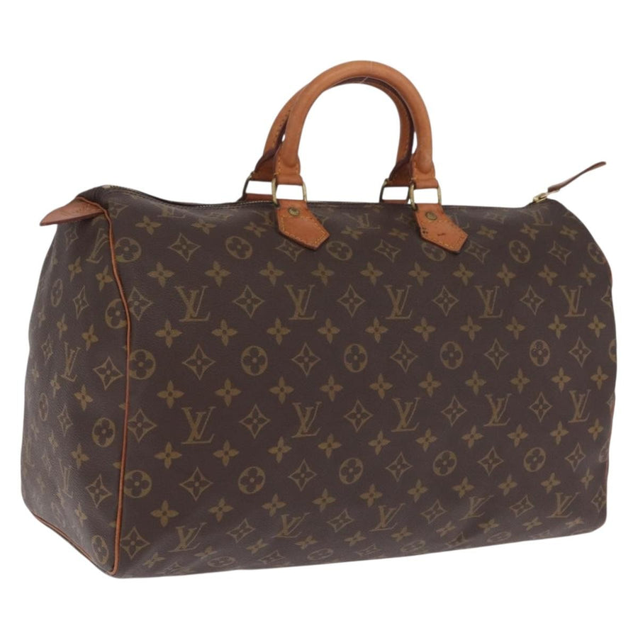Louis Vuitton Speedy Monogram Canvas Brown Bag