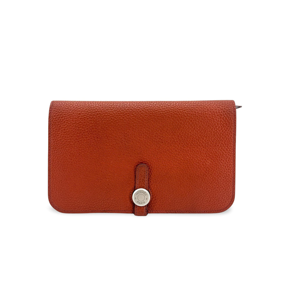 Hermes Dogon Duo Combined Leather Brown Accessory