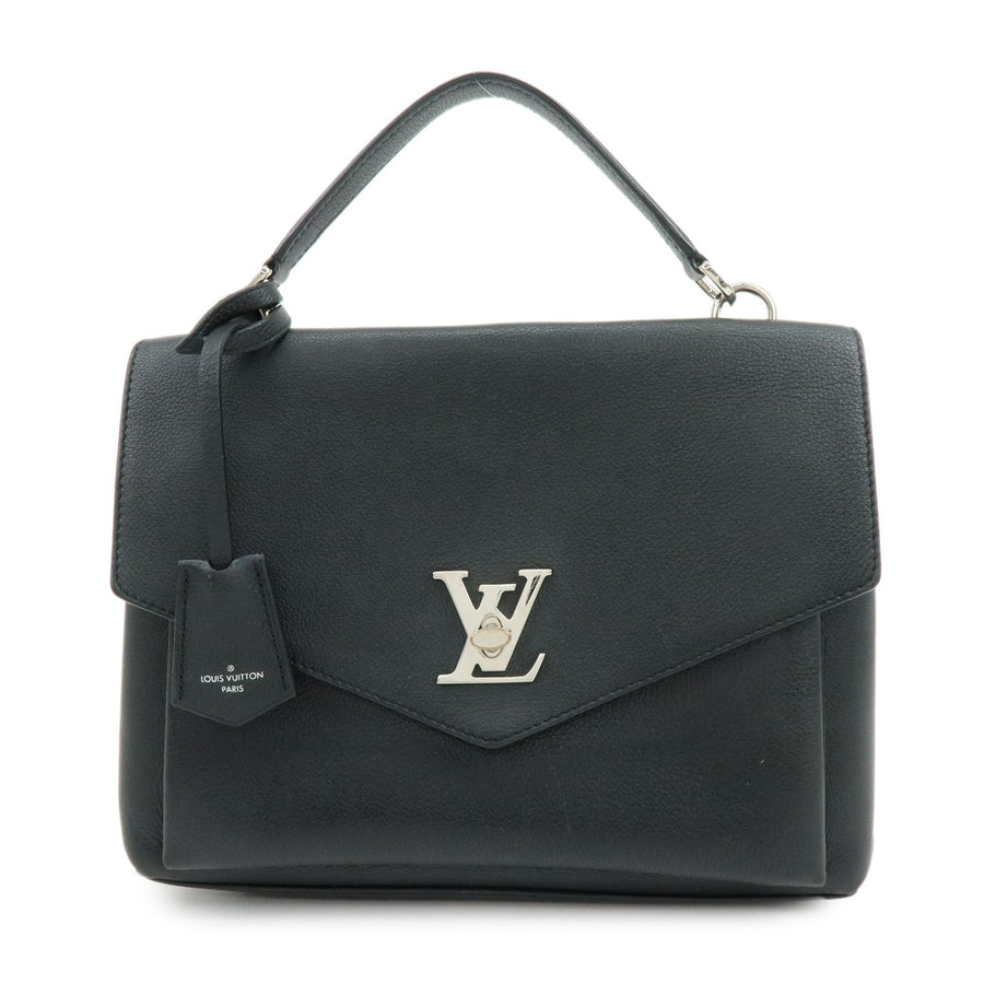 Louis Vuitton Lockme Ever Leather Black Bag