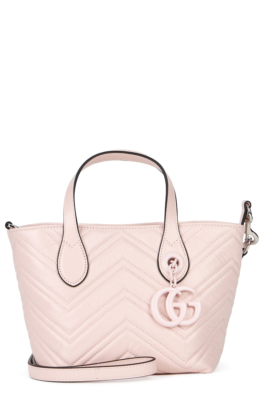 Gucci Shoulder Bag — Pink Calf Skin