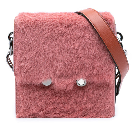 Shearling Chain Crossbody - Image 1