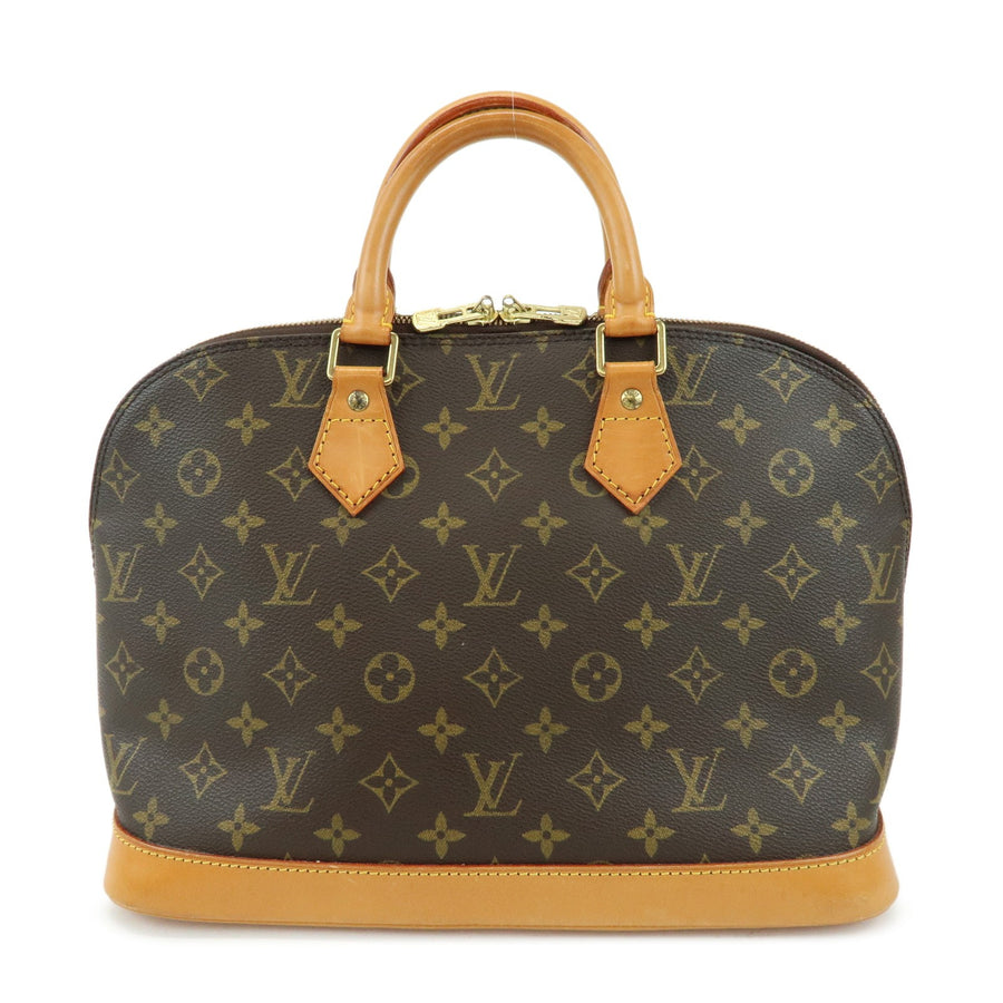 Louis Vuitton Alma Monogram Canvas Brown Bag