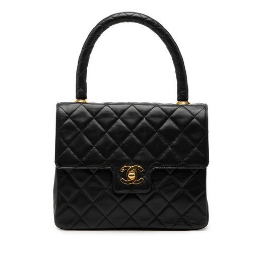 Small Lambskin Kelly Top Handle Bag - Image 1