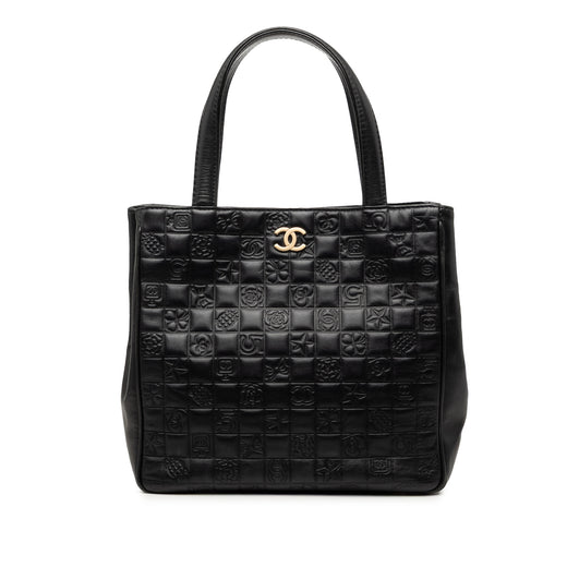 CC Embossed Lambskin Precious Symbols Tote - Image 1