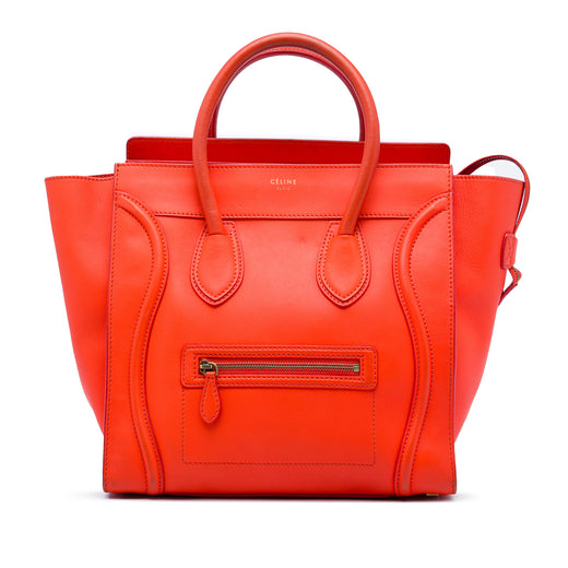Mini Smooth Calfskin Luggage Tote - Image 1
