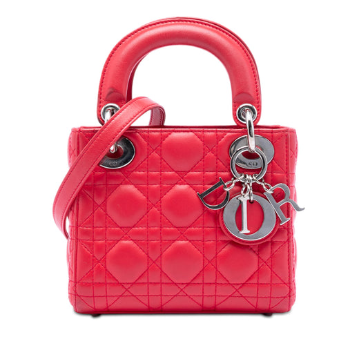 Mini Lambskin Cannage Lady Dior - Image 1