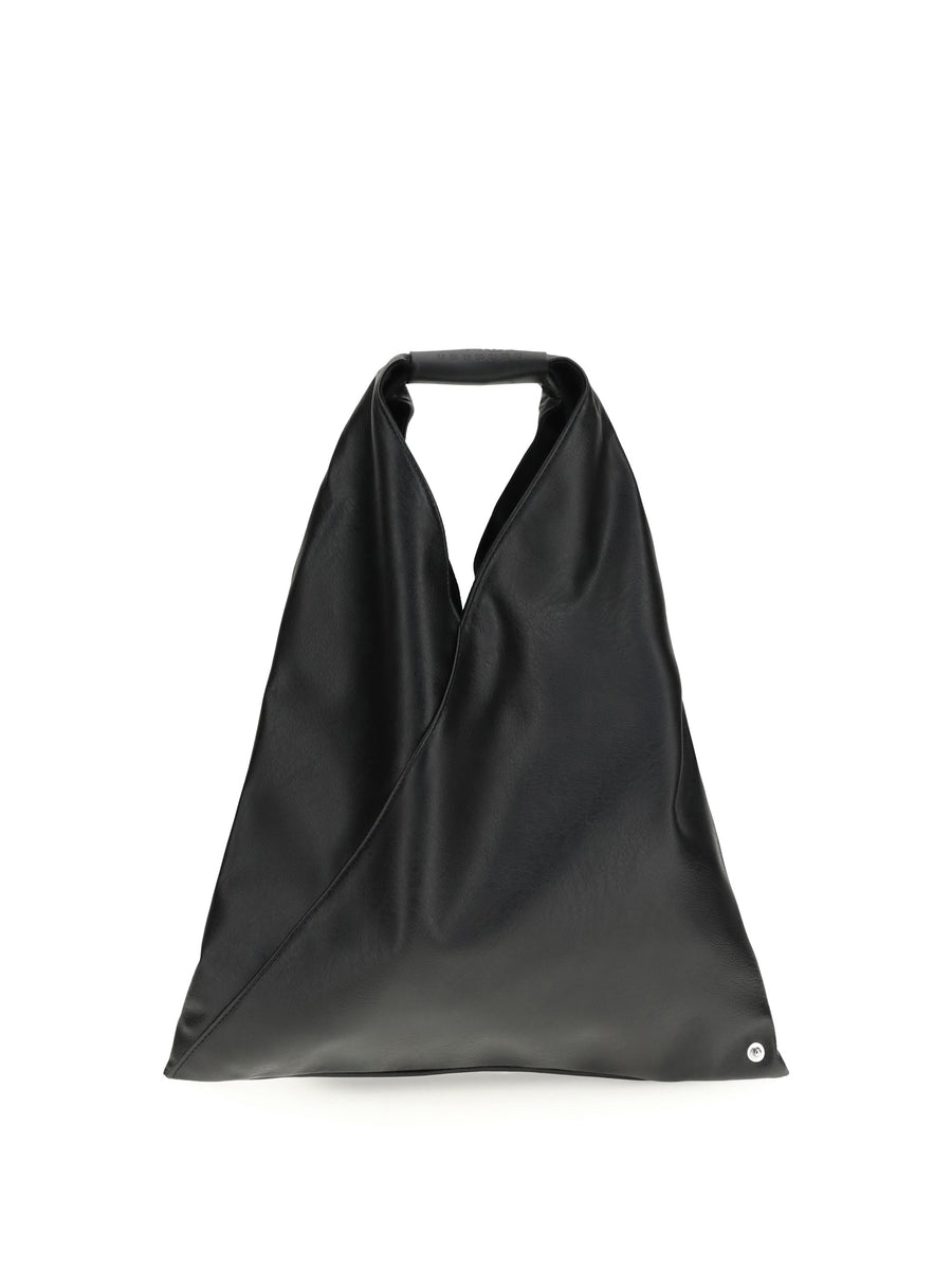 Mm6 Maison Margiela Japanese Handbag — Black Polyurethane; Polyethylene Hand Bags