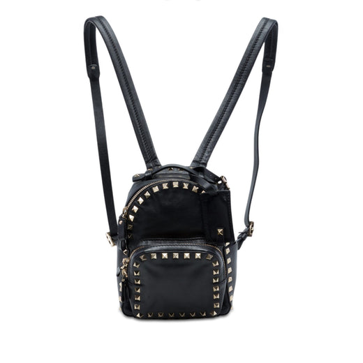 Mini Leather Rockstud Backpack - Image 1