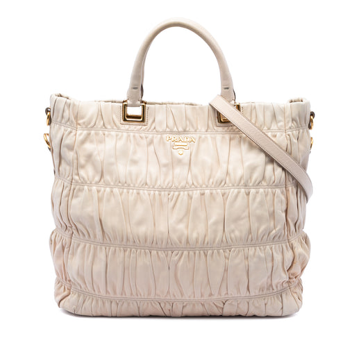 Nappa Gaufre Satchel - Image 1