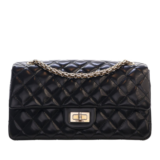 Quilted Glazed Calfskin Reissue 2.55 Accordion Flap 225 - Image 1
