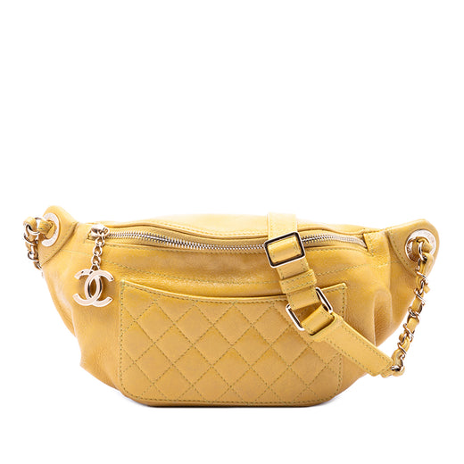 Quilted Lambskin Classic Bi Waist Bag - Image 1