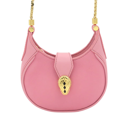 Micro Leather Serpenti Ellipse Crossbody - Image 1