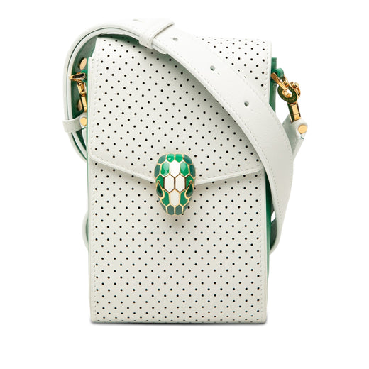 Casablanca Apres Tennis Perforated Calfskin Serpenti Crossbody - Image 1