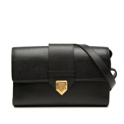 Grained Calfskin Flap Crossbody - Image 1