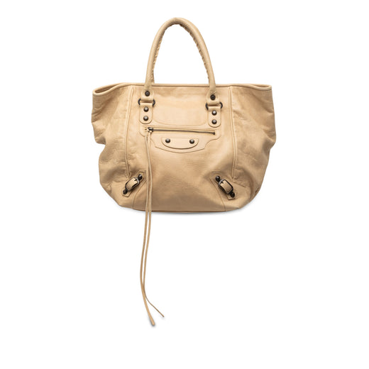 Lambskin Motocross Classic Sunday Tote - Image 1
