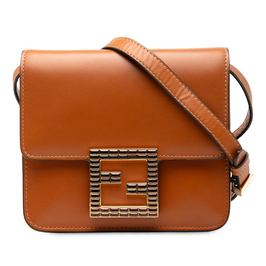 Leather Crystal Fab Crossbody - Image 1