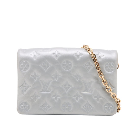 Monogram Embossed Lambskin Pochette Coussin - Image 1
