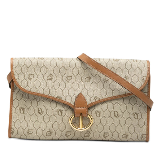 Honeycomb Coated Canvas Crossbody - Image 1